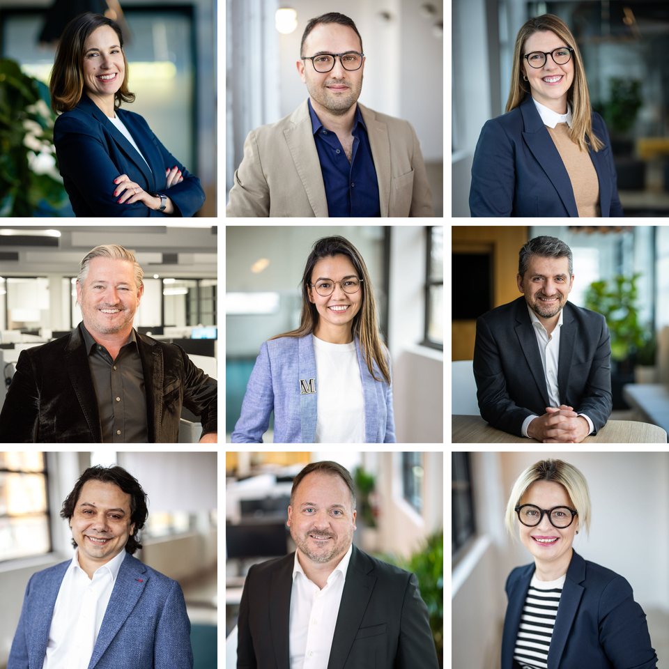 Nine partners of the firm - GKC Architecture & Design