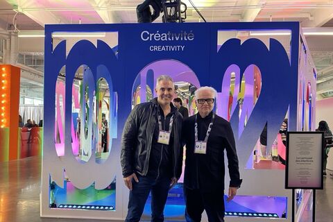 Fernando Lozano et Andrew King à la conférence de C2 Montréal
