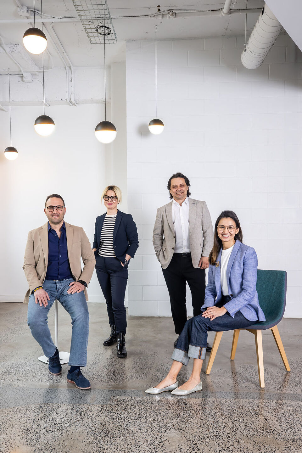 Alper Caglar, Yulia Korobkova, Erdal Biberoglu and Milyausha Gabdrakhmanova 